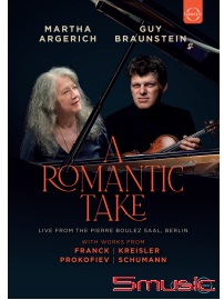 浪漫之旅─鋼琴女王阿格麗希與小提琴家蓋伊布朗斯坦二重奏現場 DVD