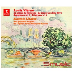 路易維耶納：管風琴作品集 4CD