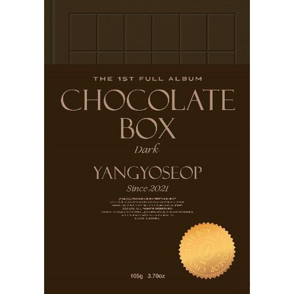 (DARK版)第一張專輯「Chocolate Box」(韓國進口版)