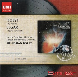 艾爾加：謎語變奏曲＆霍爾斯特：行星組曲(EMI 大師原典 70)