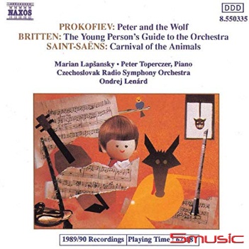 普羅高菲夫: 彼得與狼＆聖桑: 動物狂歡節