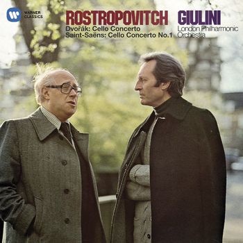 羅斯托波維奇世紀典藏─德弗札克＆聖桑：大提琴協奏曲  2LP