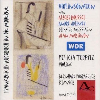 羅塞爾&喬利飛特&梅湘&馬替儂  小提琴奏鳴曲