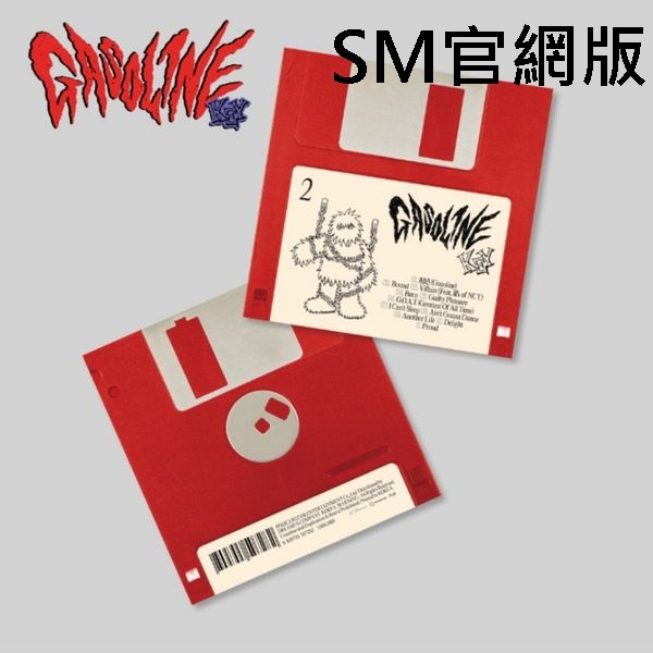 (SM官網/Floppy版)第二張正規專輯「Gasoline」(韓國進口版)