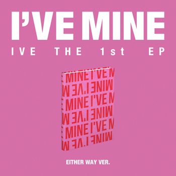 (EITHER WAY版/粉底紅字)第一張迷你專輯「I`VE MINE」(韓國進口版)