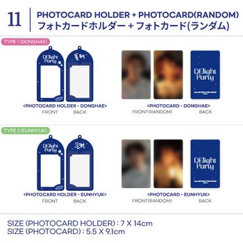 [DElight Party IN TOKYO]-卡套+小卡(日本進口)