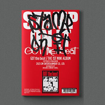 (紅色/STAMP版)第一張迷你專輯「Stamp On It」(韓國進口版)