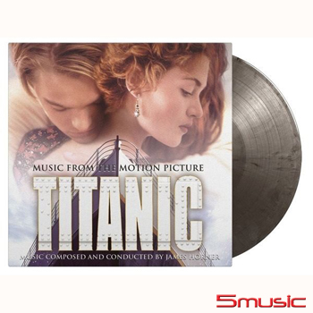 鐵達尼號-電影原聲帶(銀黑膠) 180G 2LP