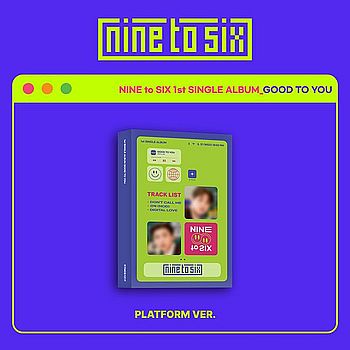 第一張單曲「GOOD TO YOU(Platform Album)」(韓國進口版)
