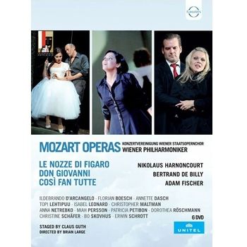 古特與莫札特歌劇《費加洛的婚禮》&《唐喬望尼》&《女人皆如此》 6DVD
