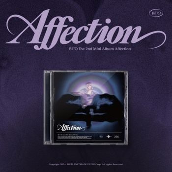 (JEWEL CASE )第二張迷你專輯「 Affection」(韓國進口版)
