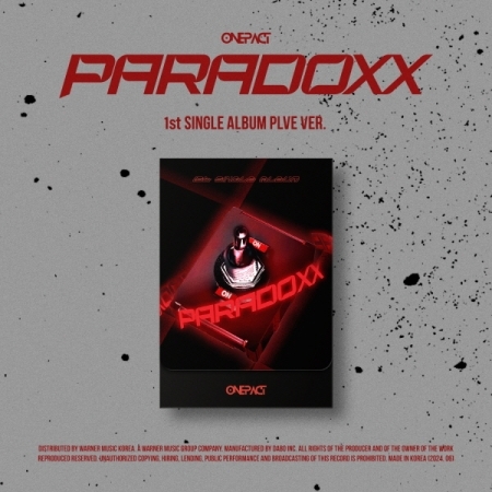 第一張單曲「PARADOXX(PLVE VER.)」(韓國進口版)