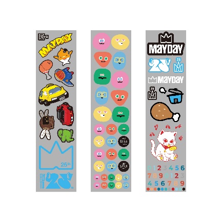 〔五月天 #5525〕回到那一天  貼紙組  因為你所以五版