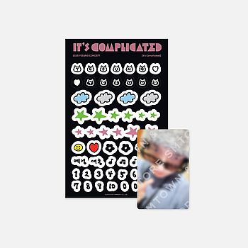 [It`s Complicated]-小卡裝飾貼紙組(韓國進口)