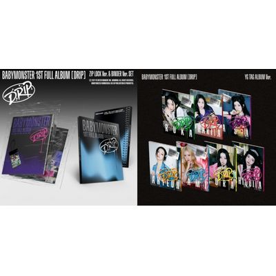 (YG官網/Spring抽卡)第一張正規專輯「DRIP」(韓國進口版)