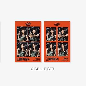 [2026 SM ARTIST SG]-(GISELLE)四格相片組(韓國進口)