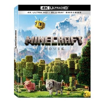 MINECRAFT麥塊電影 UHD+BD 雙碟限定鐵盒版