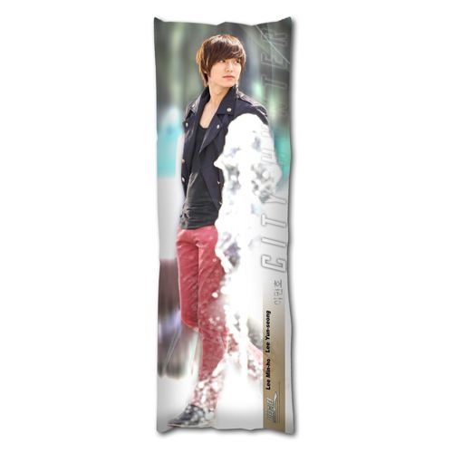 城市獵人 李敏鎬幸福長抱枕套＋壓縮枕芯