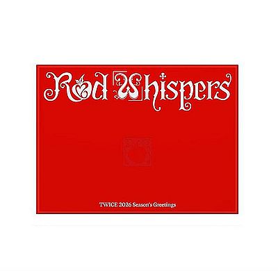 (EVERLINE版)2026年曆組[RED WHISPERS](韓國進口版)