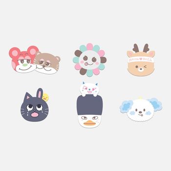 [2025 WE LITTLE RIIZE-2ND]-滑鼠墊(韓國進口)