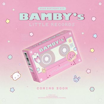 [2025 BIRTHDAY KIT]-BAMBY生日組合包(韓國進口)
