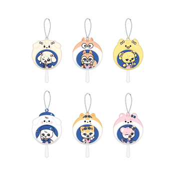 [WELCOME TO MINIVE SCHOOL]-迷你扇子鑰匙圈(韓國進口)