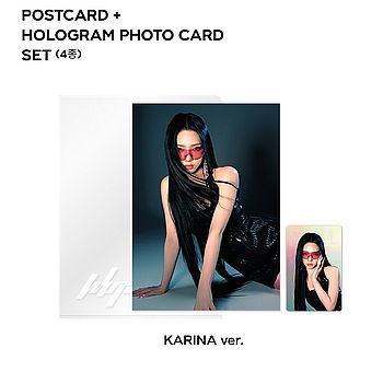 [aespa WEEK-Whiplash]-明信片+閃卡組(韓國進口)