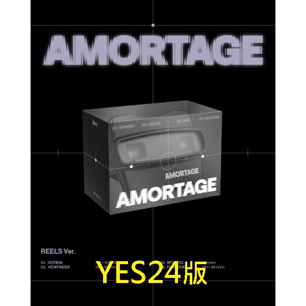 (YES24/REELS版)迷你專輯「AMORTAGE」(韓國進口版)