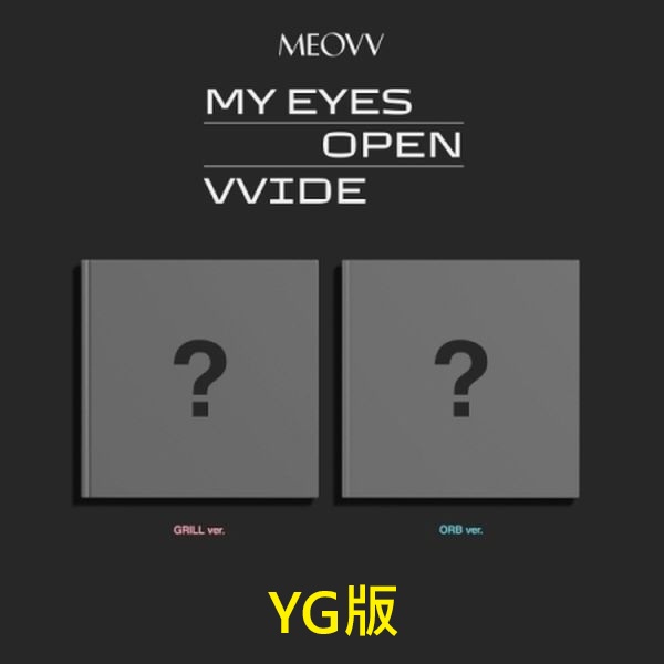 (YG/隨機版)第一張迷你專輯「MY EYES OPEN VVIDE(PHOTOBOOK