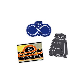 [15TH ANNIVERSARY CONCERT]-金屬徽章組(韓國進口)