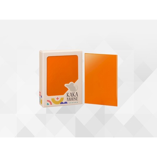 鼠卡卡 磨砂卡套(橙) 66*91mm