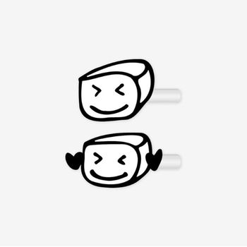 [THIS IS FOR]-(多賢)豆腐髮夾組(韓國進口)