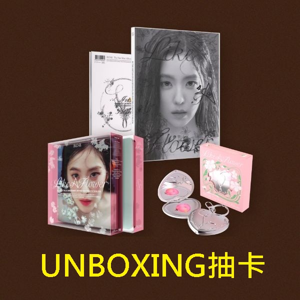 (SM官網/UNBOXING抽卡/三版合購版)第一張迷你專輯「Like A Flower」