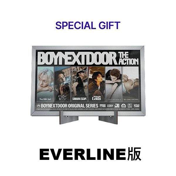 (EVERLINE/SPECIAL GIFT抽卡)第五張迷你專輯「The Action