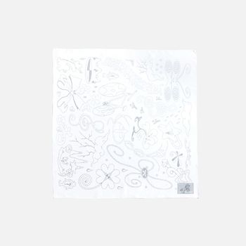 [The Chase]-(WHITE VER.)方巾(韓國進口)