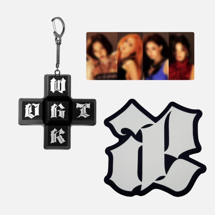 [Dirty Work]-鍵帽鑰匙圈&滑鼠墊組(韓國進口)