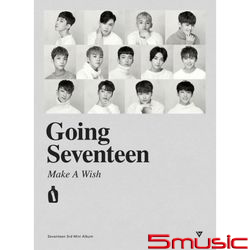 (Make A Wish版)第三張迷你專輯「Going Seventeen」(韓國進口版)