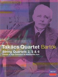 巴托克:弦樂四重奏，第2＆ 3＆ 6號