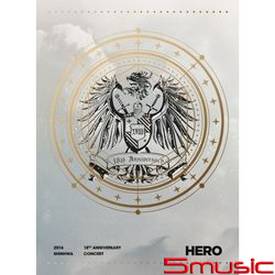 2016 SHINHWA 18TH ANNIVERSARY CONCERT HERO DVD