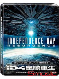 ID4星際重生-(3D+2D 雙碟鐵盒版 BD)