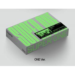 第一張正規專輯「SUPER ONE」(韓國進口ONE版)