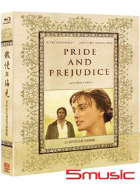 傲慢與偏見-(15週年限量藍光精裝版)