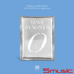 第一張迷你專輯「LOVE SYNONYM #1. RIGHT FOR ME」(韓國進口3版)