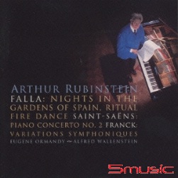 法雅:西班牙之夜＆聖桑:鋼琴協曲第二號＆法朗克:交響變奏曲