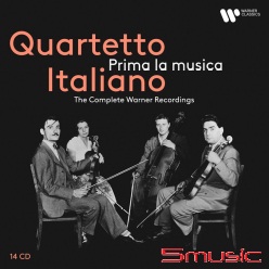 義大利弦樂四重奏華納時期錄音全集：音樂的極致藝術 14CD