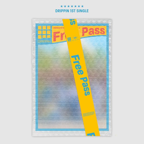 第一張單曲「Free Pass」(韓國進口A版)
