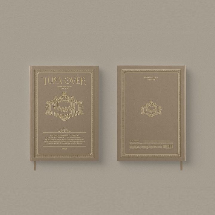 第九張迷你專輯「TURN OVER」(韓國進口9版)