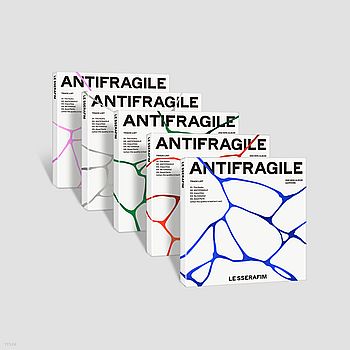 (隨機版)第二張迷你專輯「ANTIFRAGILE(COMPACT Ver.)」(韓國進口版)