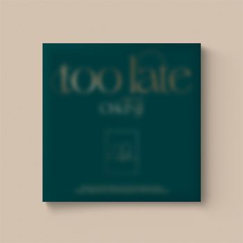 第一張單曲「too late」(韓國進口版)