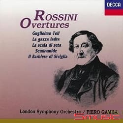 羅西尼:序曲集-威廉泰爾,鵲賊,塞爾維亞的理髮師 (國際中文89)